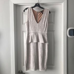 BCBG peplum dress